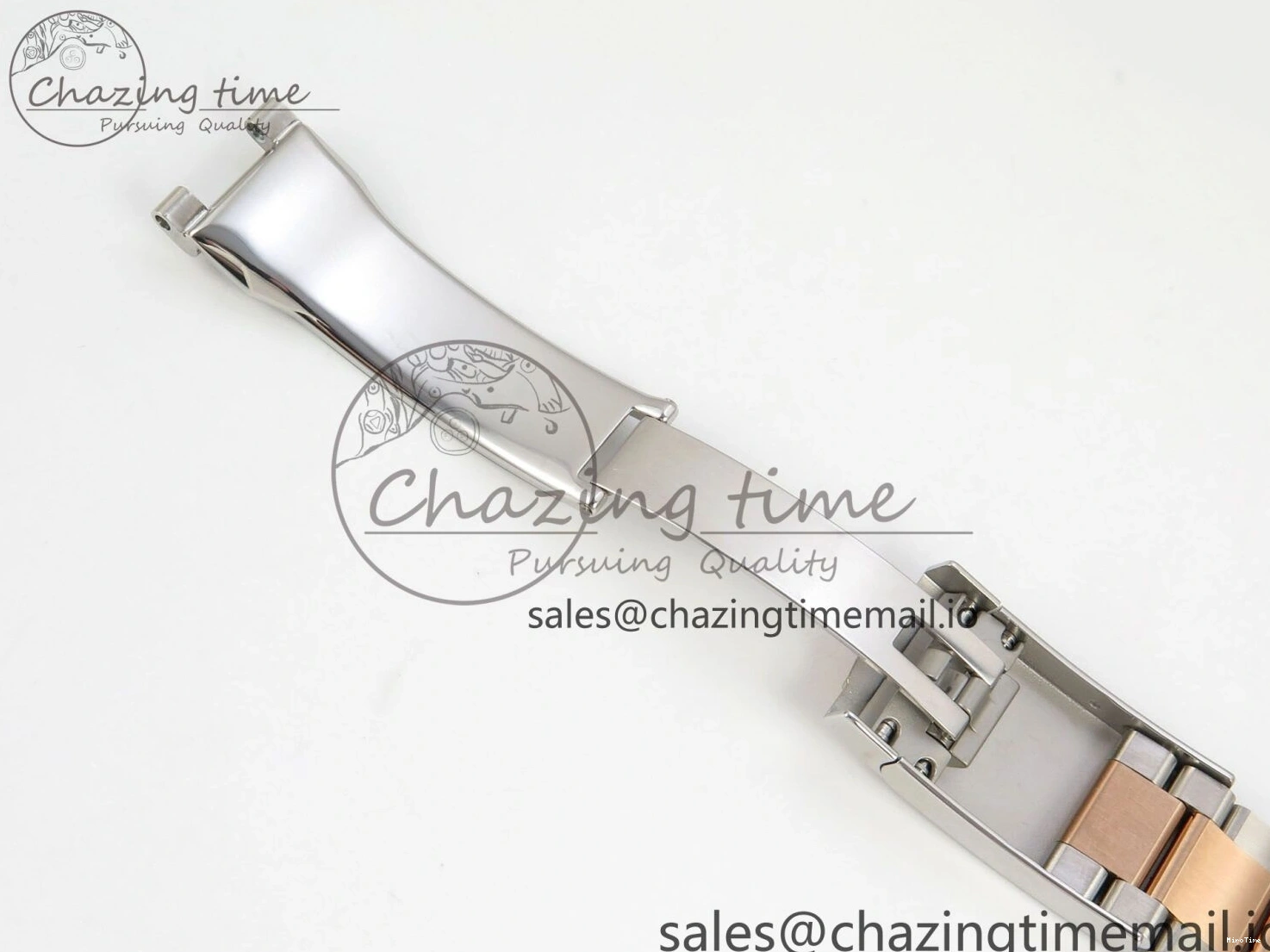 MiroTime 0210 Effortless DateJust 41 126331 SS RG ARF 1:1 Best Edition Brown Stick Dial on Oyster Bracelet SH3235 (Weighted) 201